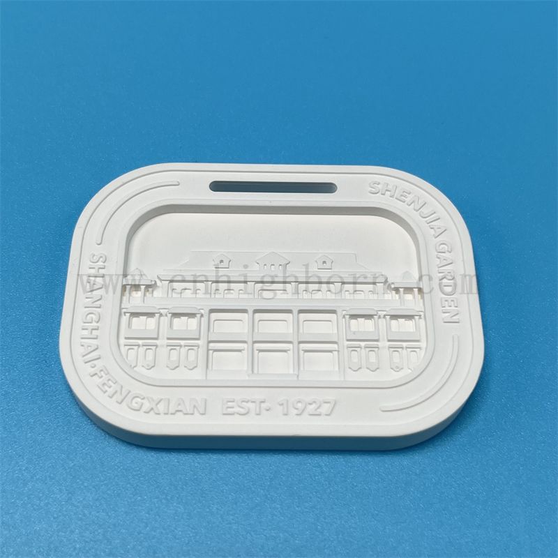 Логотип индивидуальная керамическая ароматерапевтическая таблетка ароматизированная гипсовая гипсовая штука