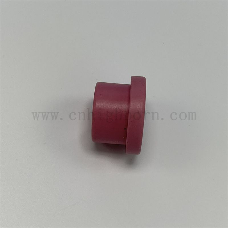 Изной высококачественный розовый 95% Al2O3 Проволочный направляющий глиноз