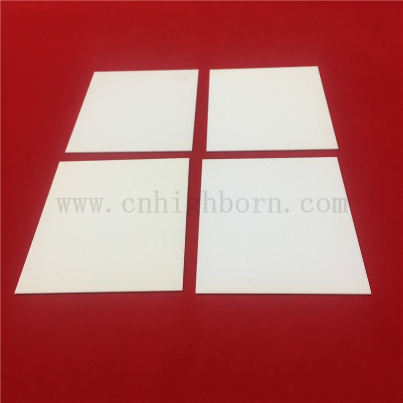 Полировка 95% 99% алюминия подложка Al2O3 Керамическая пластина