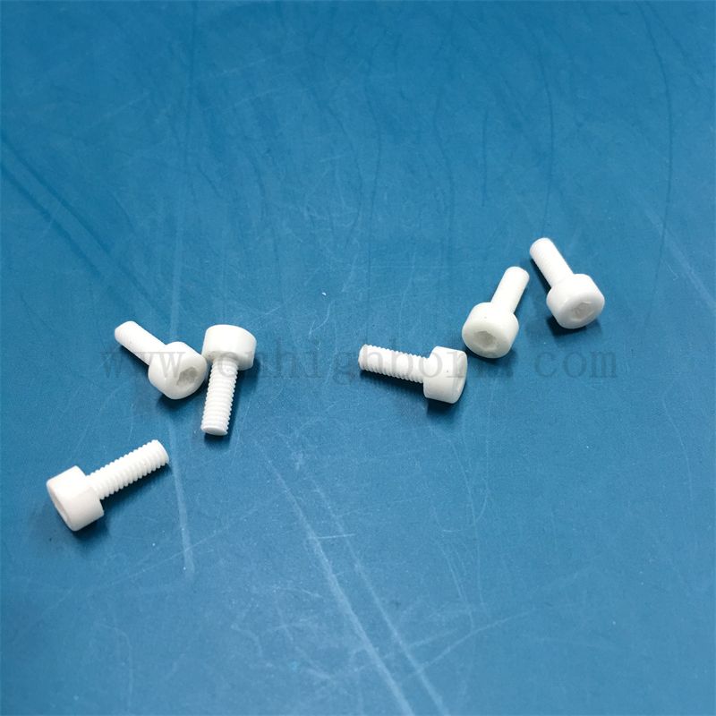 Цирконный керамический винт керамический гайка Zro2 Керамический болт