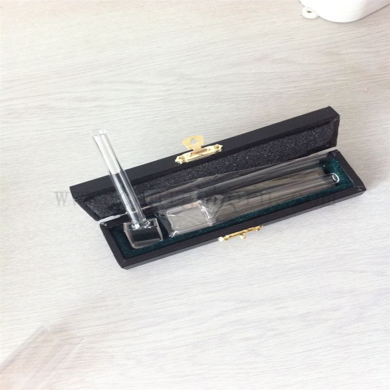 Высокая точная флуоресцентная микро оптическая стеклянная спектрофотометр Кварцевая кювета для лабораторной посуды