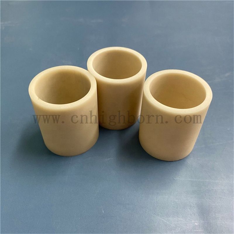 Индивидуальная высокая теплопроводности Aln Ceramic Cup Cup Nicride Nitride Crucible для плавления