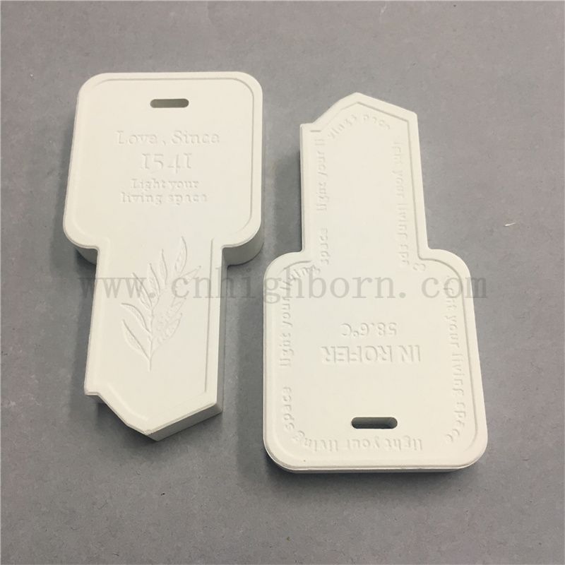 Индивидуальный односторонний логотип гипсовая пластина аромата домохозяйства испарение