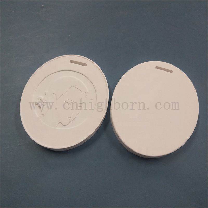 Настраиваемая узор подвесная автомобиль Используйте гипс -аромат диффузор Пористая керамическая пластина