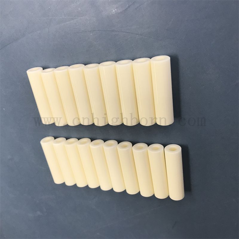 Индивидуальная 99%Al2O3 зеркальная полировка глиноземной керамической изоляционной трубки