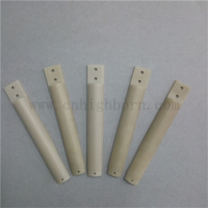 Высокая теплопроводность алюминия нитридные керамические детали износостойкие керамические стержни Aln