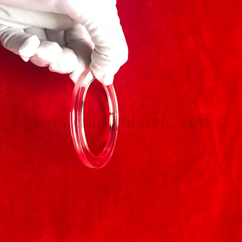 Flase Fused Fused Cilica Quartz Flance для полупроводниковых применений