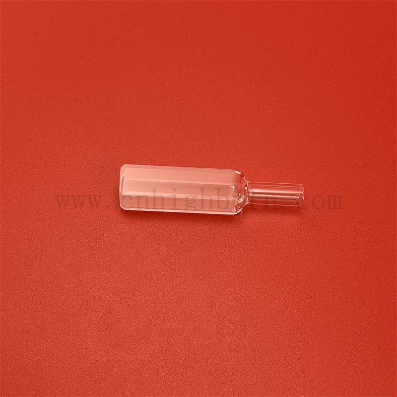 УФ -флуорометр оптический спектрофотометр Стеклянный путь кювета Длина 10 мм кварцевая кювета прямоугольный с градуированным уплотнением