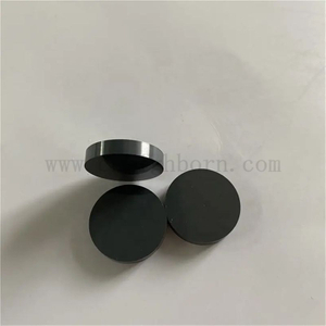 Тонкополированная износостойкая круглая пластина из карбида кремния Ssic керамическая пластина