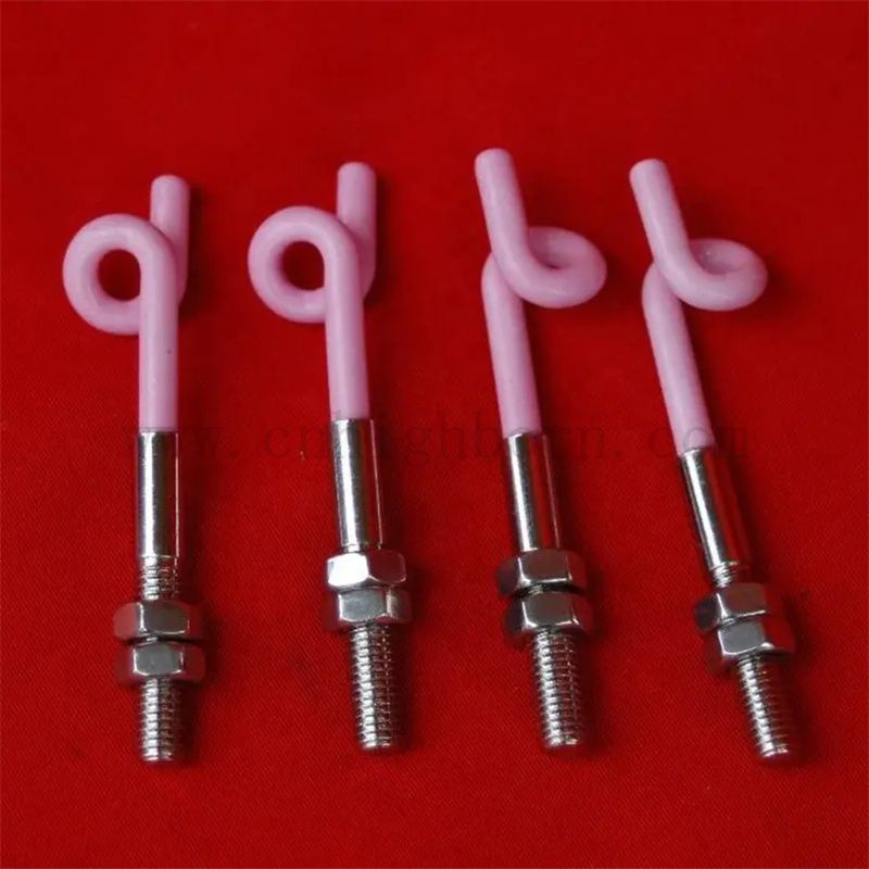 99% слоновая кость Al2O3 Глиноземная керамическая пряжа