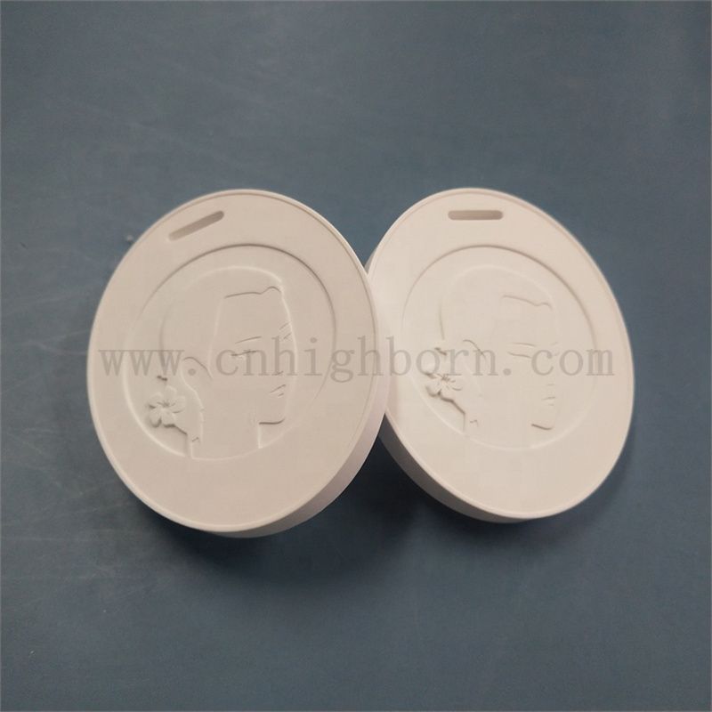 Настраиваемая узор подвесная автомобиль Используйте гипс -аромат диффузор Пористая керамическая пластина