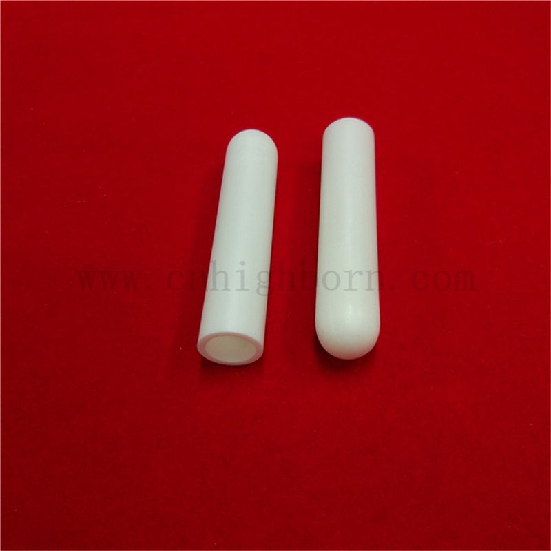 Ysz yttria стабилизированная циркония керамическая трубка с одним концом закрыта