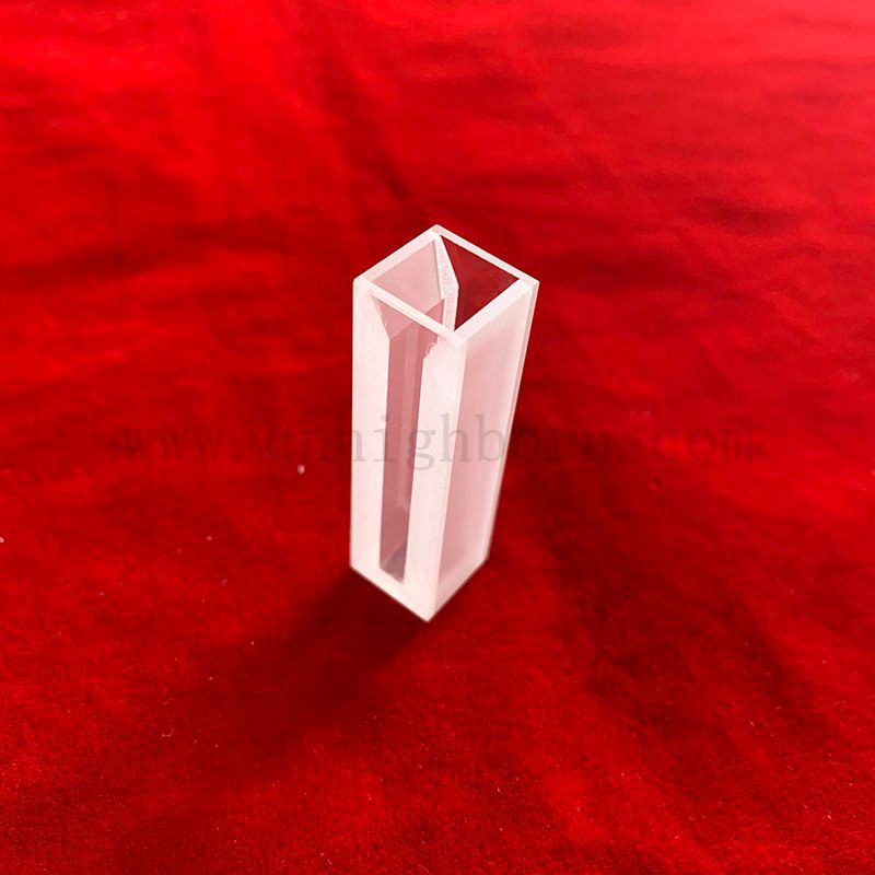 Стандартные спектрофотометры 1,4 мл Кварцевая флуоресцентная кювета полуметомеклет