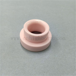 Износостойкая розовая керамическая проушина из 95% глинозема, текстильная направляющая для проволоки