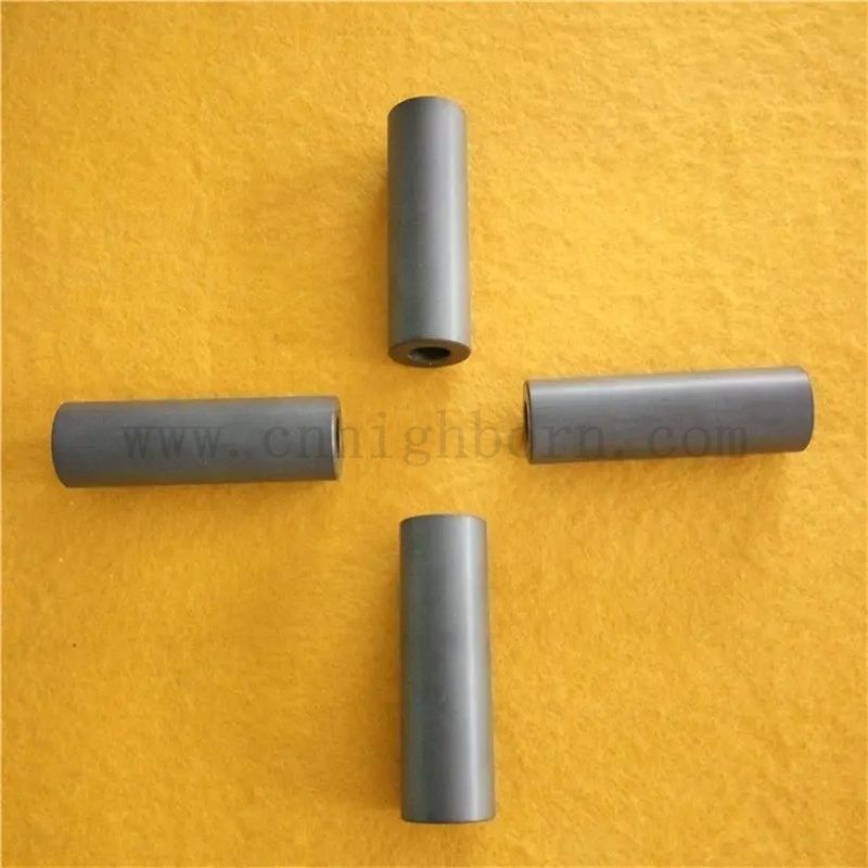 Коррозионная устойчивость SIC Кремниевая керамическая рукава труба для промышленности