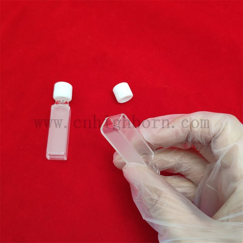 кварцевая кювета с круглым дном