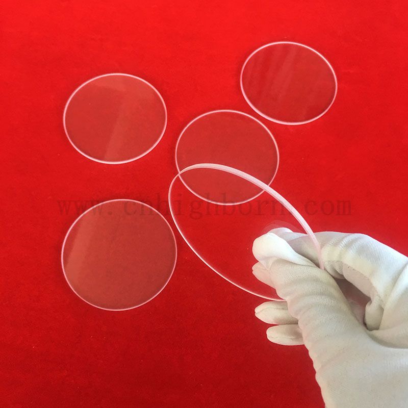 Круглый диск из кремнезема и кварца