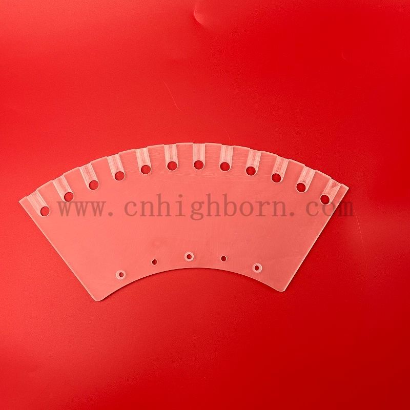  УФ -индивидуальная jgs2 слитая кремнезема прозрачные просверленные отверстия Кварце