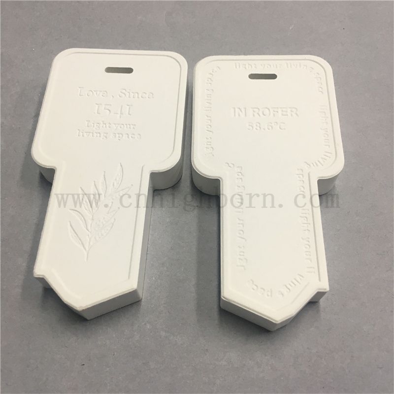 Индивидуальный односторонний логотип гипсовая пластина аромата домохозяйства испарение