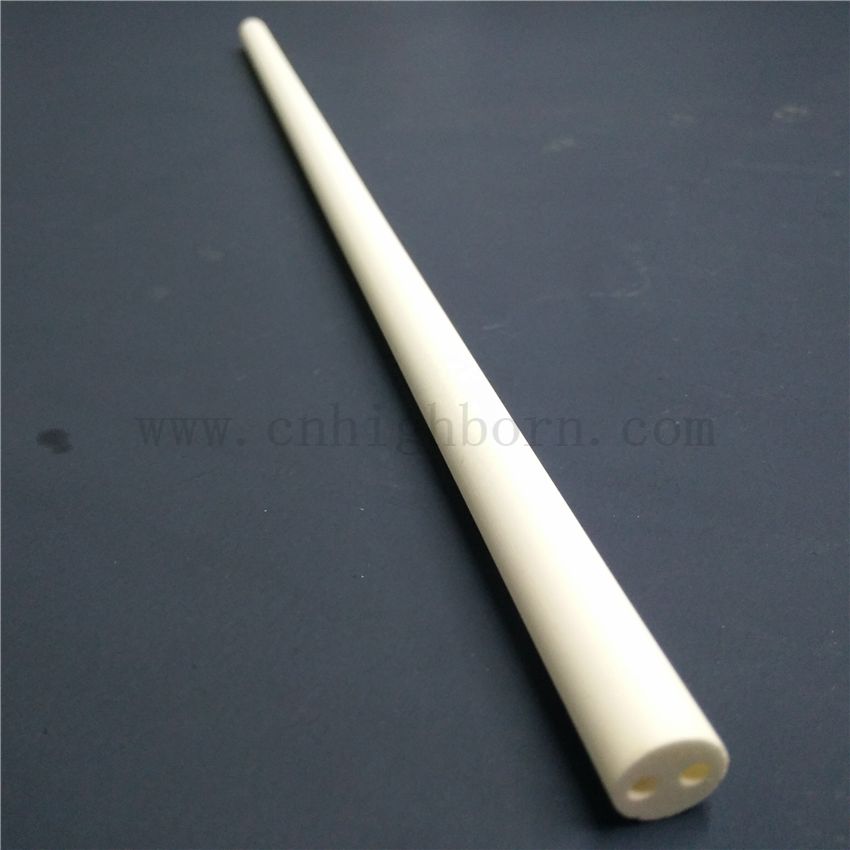 Высокая чистота оксида магния MGO Керамические тонкие трубки