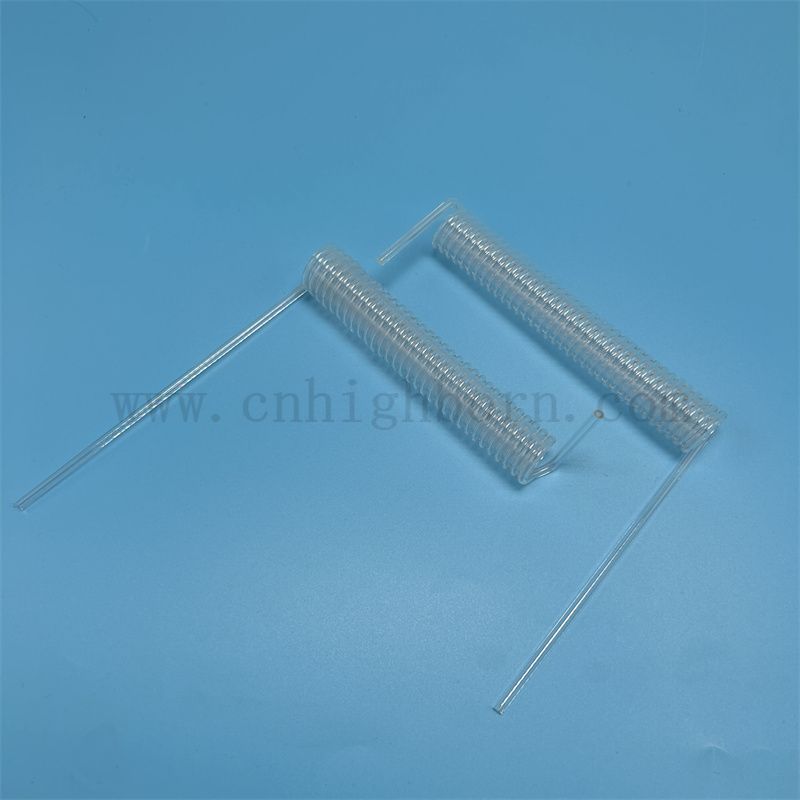 Тепловая адаптированная прозрачная плавленовая кремничная стеклянная катушка