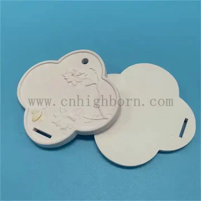 белая ароматическая тарелка