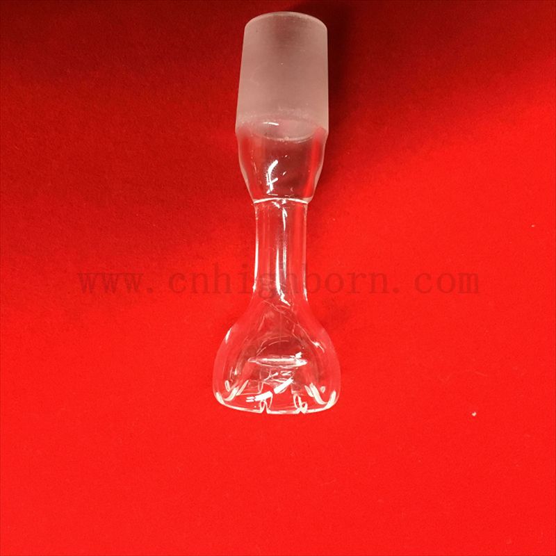 Теплостойкость более прочная индивидуальная форма прозрачная кварцевая стекло Banger