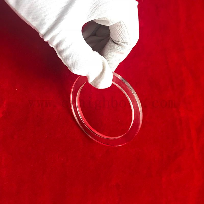 Flase Fused Fused Cilica Quartz Flance для полупроводниковых применений