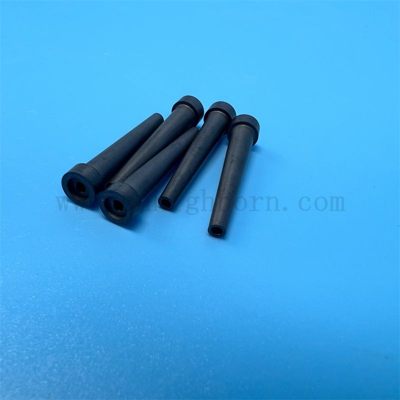 Заводская цена B4C Tube Boron Carbide Ceramic Sandblasting сопло