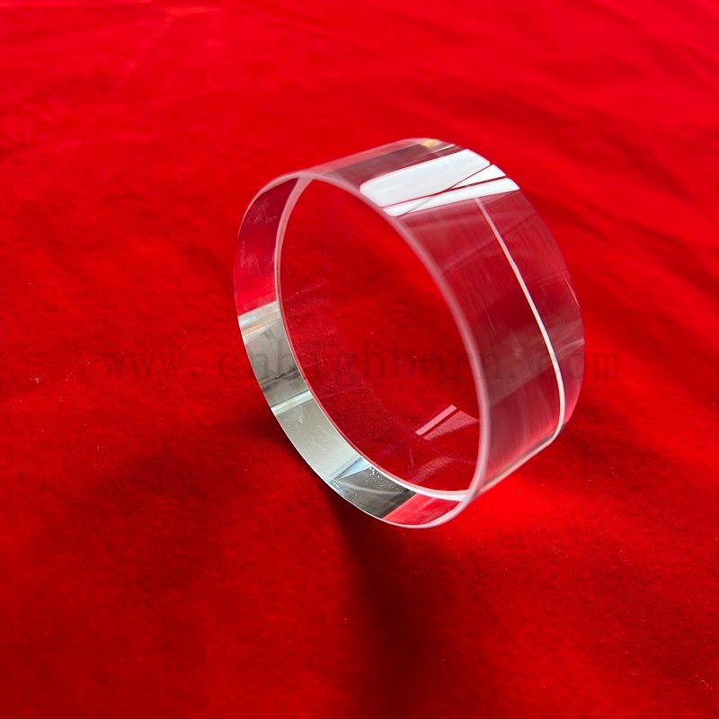 Индивидуальная высококачественная прозрачная кварцевая стеклянная пластина крема