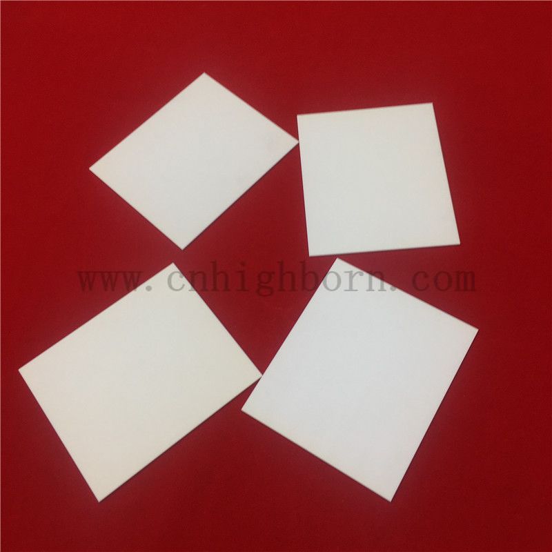 Полировка 95% 99% алюминия подложка Al2O3 Керамическая пластина