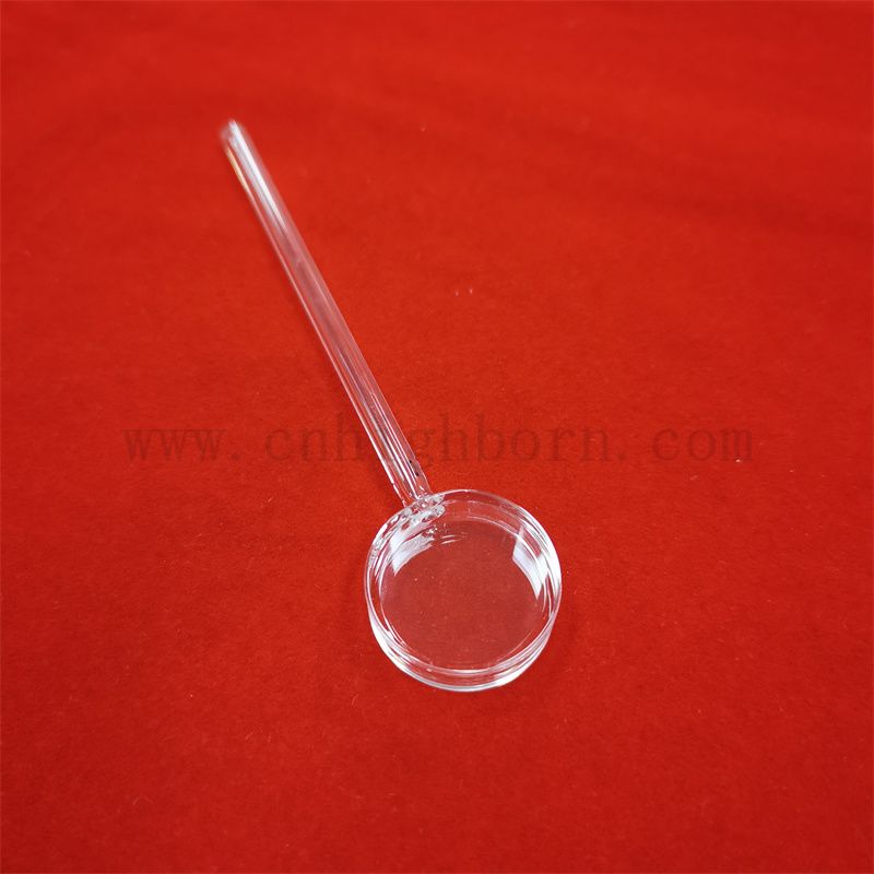 Лабораторный образцы клеток длинной длины длины прозрачной большой круглой кварцевой кюветы для УФ -спектрофотометра