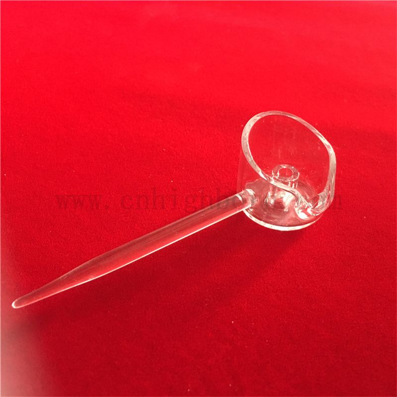  Прозрачный пласты за кремнеземную кремнезму 4 мм с чашкой вставки с чашкой вставки