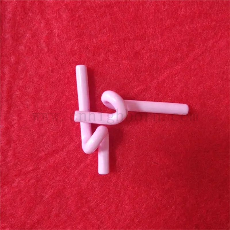 99% слоновая кость Al2O3 Глиноземная керамическая пряжа