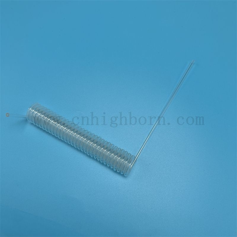 Тепловая адаптированная прозрачная плавленовая кремничная стеклянная катушка