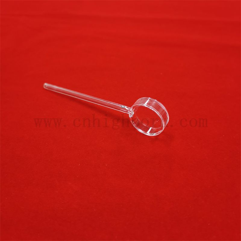 Лабораторный образцы клеток длинной длины длины прозрачной большой круглой кварцевой кюветы для УФ -спектрофотометра