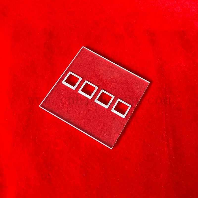 Полированная кварцевая стеклянная доска с мультиберным закручиванием лабораторной воды