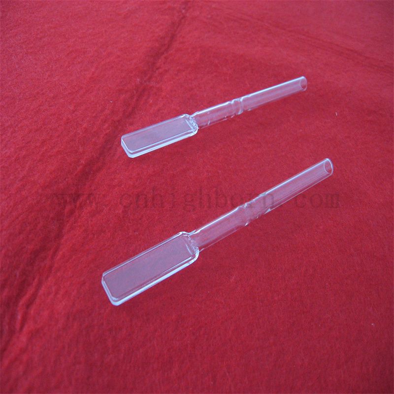 Индивидуальная прозрачная кварцевая стеклянная ячейка УФ -видимого спектрофотометра Микро кварцевая кювета