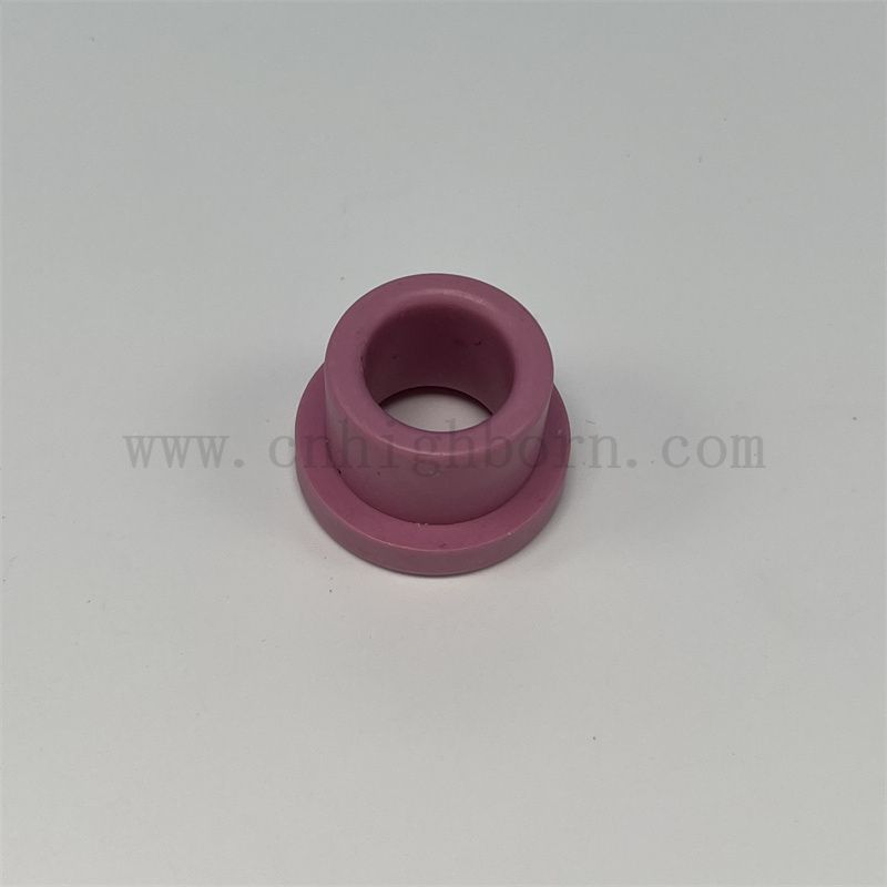 Изной высококачественный розовый 95% Al2O3 Проволочный направляющий глиноз