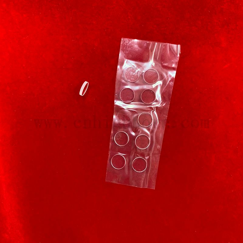 Высокое температурное устойчивое окно обзора оптического кварцевого стекла из кварцевого стекла