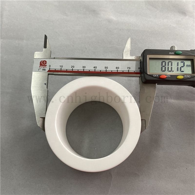 Высокая твердость большие диаметры циркония трубки Zro2 Керамическая трубка