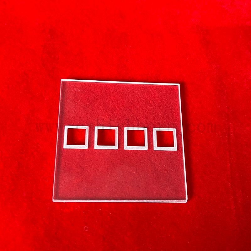 Полированная кварцевая стеклянная доска с мультиберным закручиванием лабораторной воды