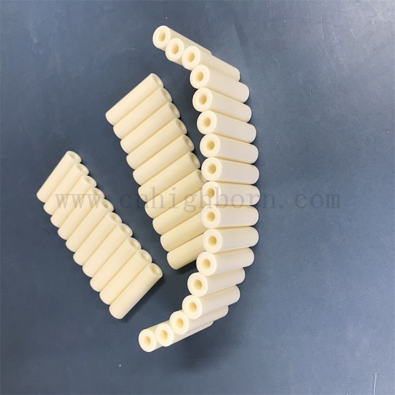 Индивидуальная 99%Al2O3 зеркальная полировка глиноземной керамической изоляционной трубки