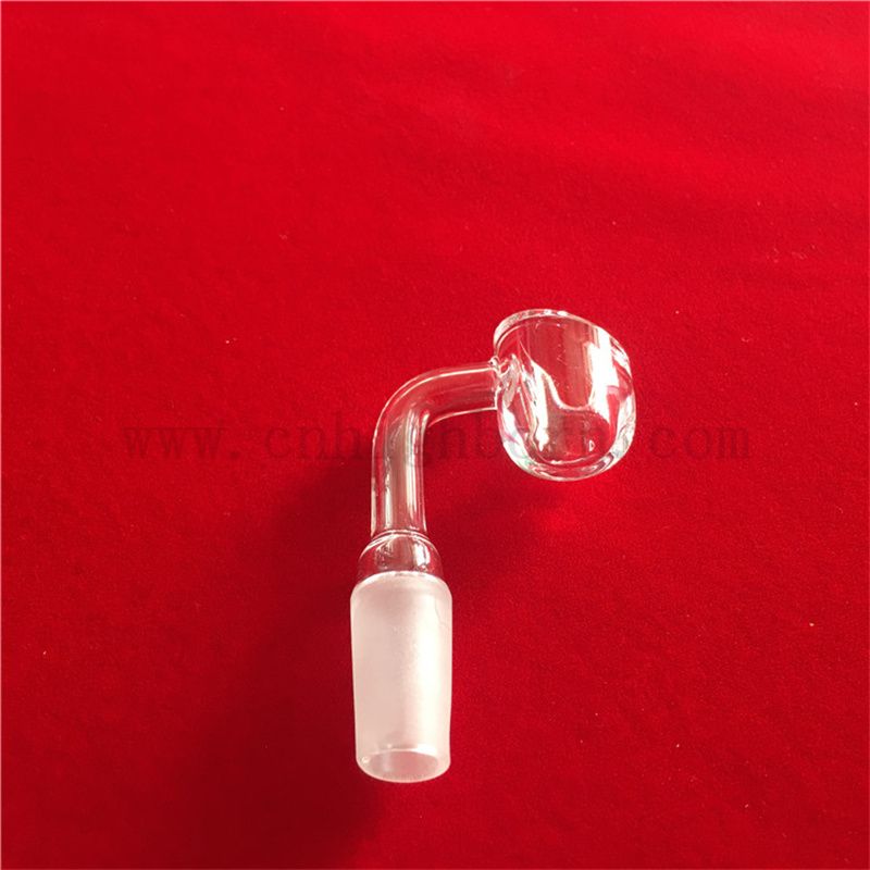 Нагреть быстро непрозрачное полосовое покрытие срезанное Quartz Glass Banger для Dab Rigs