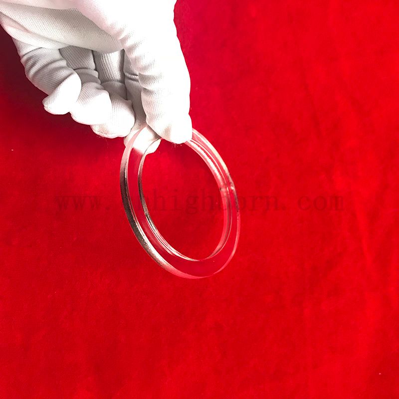 Flase Fused Fused Cilica Quartz Flance для полупроводниковых применений