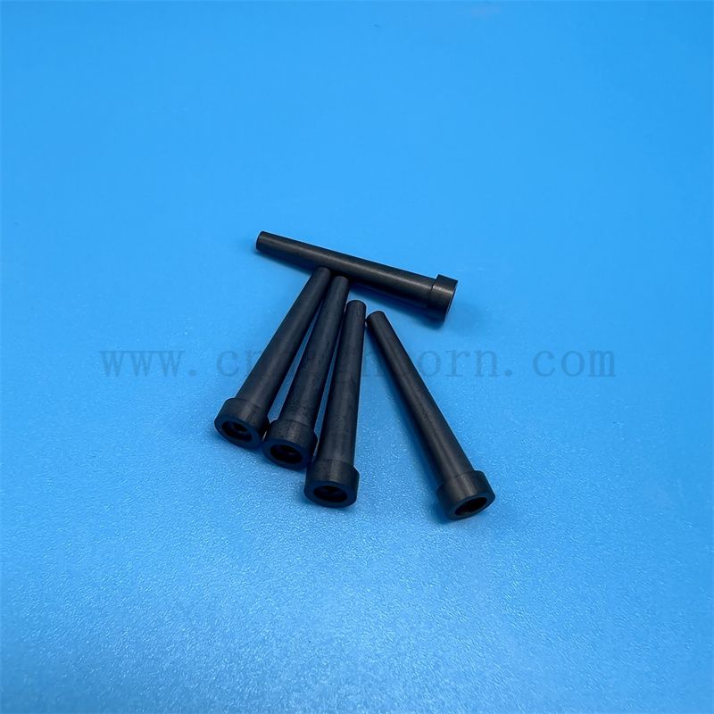 Заводская цена B4C Tube Boron Carbide Ceramic Sandblasting сопло