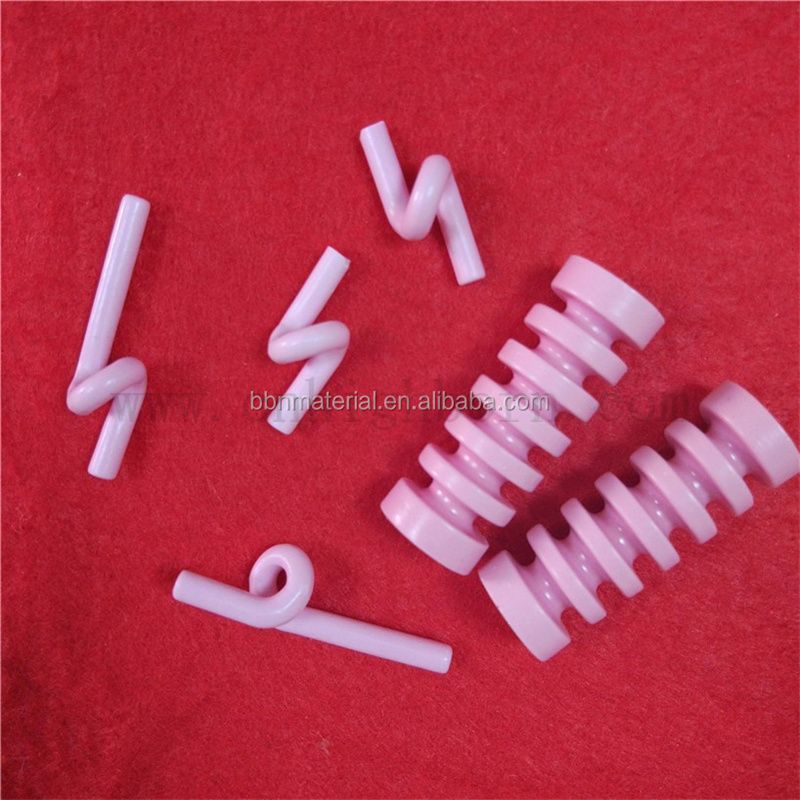 99% слоновая кость Al2O3 Глиноземная керамическая пряжа