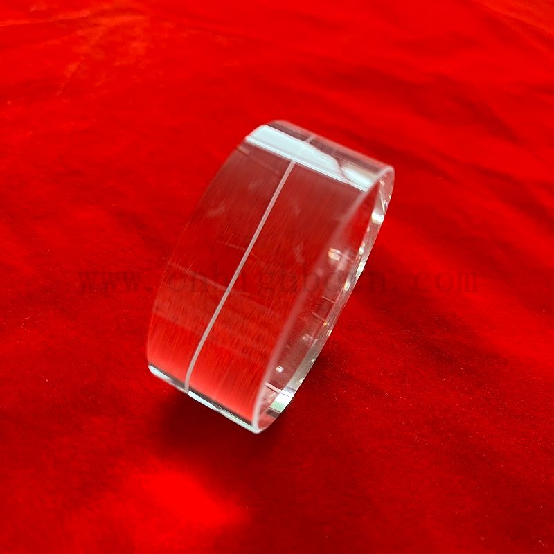 Индивидуальная высококачественная прозрачная кварцевая стеклянная пластина крема