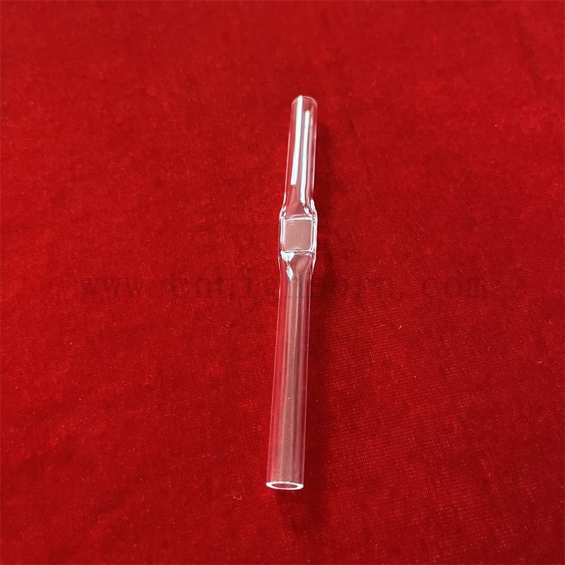 Прозрачная теплостойкость настраиваемой формы Кварце