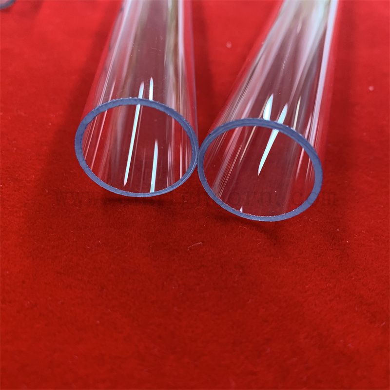 Производитель термостойкости настройки ультрафиолетовой стеклянной трубки Quartz